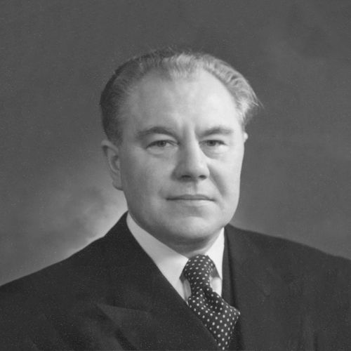 Hans Hedtoft Portræt