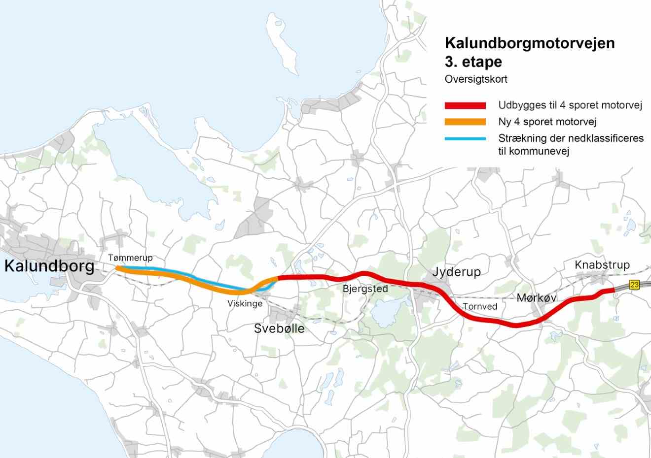 Anlæg af Kalundborgmotorvejens 3. etape